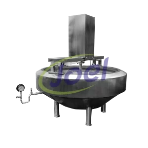 Jacketed Dish Pan with Stirrer